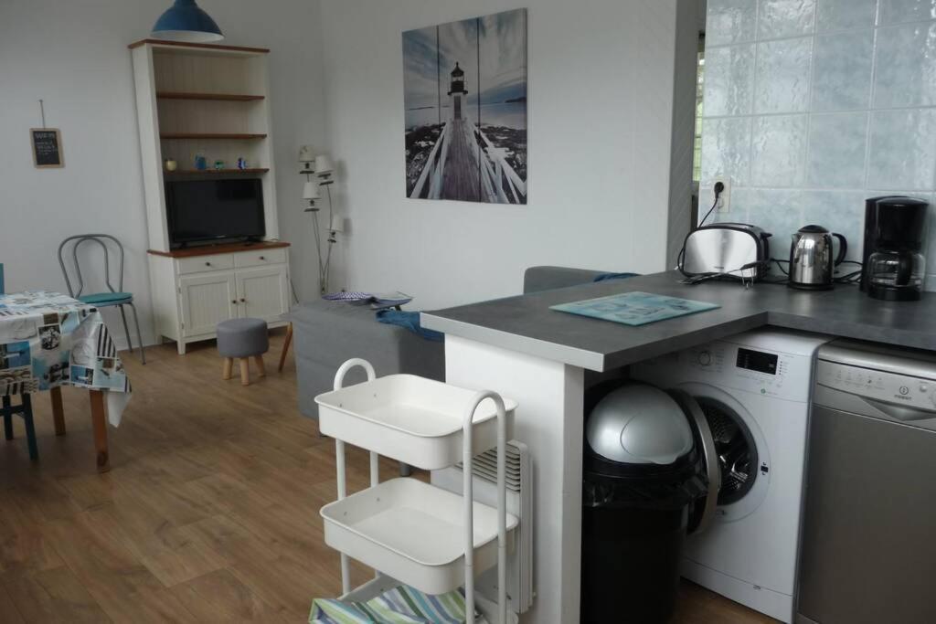 12 Rdc Appartement 2 Chambres Jardin Terrasse Plonéour-Lanvern Zewnętrze zdjęcie